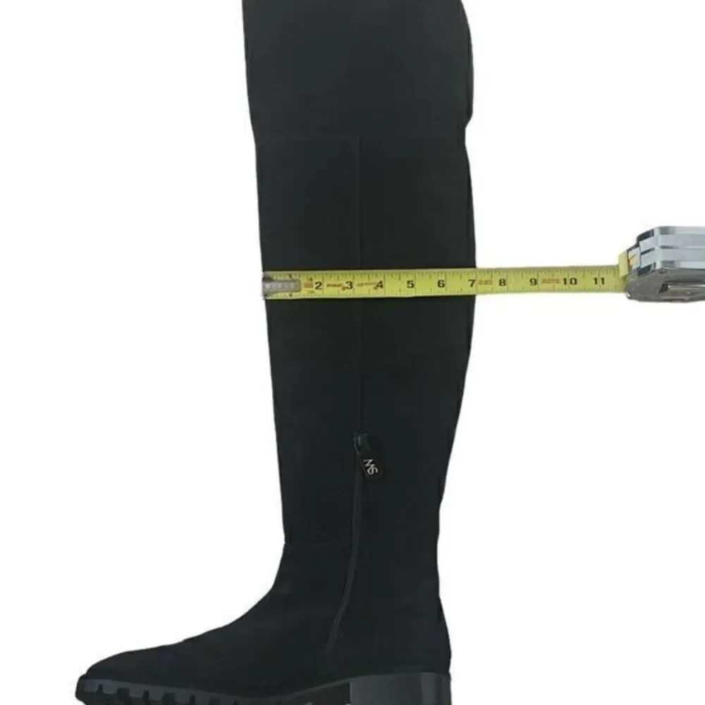 Stuart Weitzman NWOB Amber Suede‎ Over The Knee Boots Size 8.5 Black